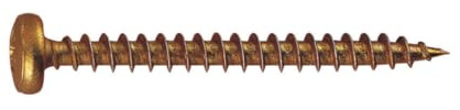 Index trpo50050 – Schraube tirafondo Pozidriv Kopf alomada Schnitzel 40 lubrificado Bi-Chromatstahl 5,0 x 050