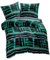 ETÉREA Microfaser Bettwäsche 155x220cm + 80x80cm - Ganzjahresbettwäsche Bettbezug Mance - Bettwäsche-Set mit Kissen 155x220cm Bettbezug + 80x80cm Kissenbezug Microfaser - OEKOTEX Made in Green - Grün