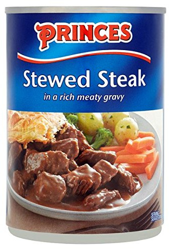 ( 6 Pack ) Princes Stewed Steak in a Rich Meaty Gravy 400g
