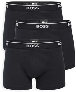 BOSS Herren 3-Pack Stretch Cotton Regular Fit Trunks Badehose, Schwarz, X-Large (3er Pack)