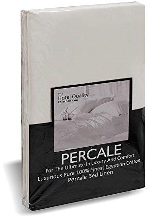 SleepyNights Cream Fitted Bed Sheet Egyptian Cotton Hotel Quality Super King Size Bed