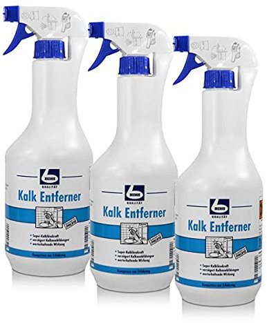 3x Dr. Becher Kalk Entferner Sprühflasche 1 Liter