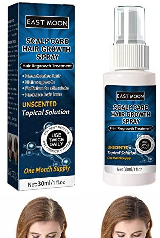 Générique Spray pour la Croissance des Cheveux - Liquide de Repousse des Cheveux pour garçons, Hommes,Cadeau Liquide de prévention de la Perte de Cheveux de 30 ML pour Noël et Le Nouvel