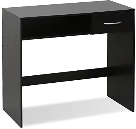 Furinno Computer Study Desk with Drawer, Engineered Wood, Espresso, 81.8 (W) x 73.9 (H) x 39.4 (D) cm