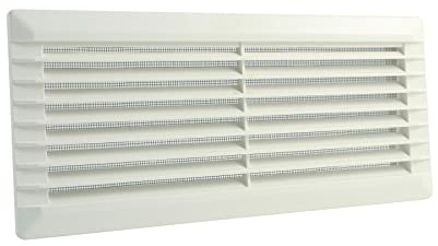 Marley Lüftungsgitter 140x315mm mit Insektengitter