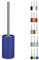 Spirella Tube Escobilla para El Inodoro, Gres, Azul (Navy), 10,5 x 10,5 x 42,0 cm