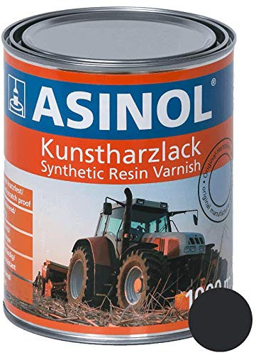 ASINOL AGROTAN SCHWARZ 1.000 ml Kunstharzlack Farbe Lack 1l Liter Dose
