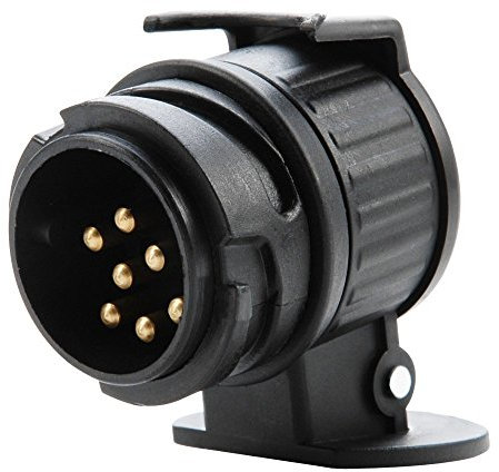 AKORD Waterproof Towing Bar Socket, 13 pin to 7 pin