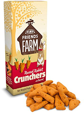Tiny Friends Farm Russel Rabbit Carrot Crunchers, 120 each (360 total, pack of 3)