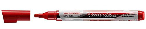 BIC Whiteboard-Marker Velleda 1741 Liquid Ink, rot VE=3