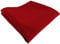 TigerTie Satin Einstecktuch in blutrot einfarbig Uni - Tuch Polyester - Größe 26 x 26 cm