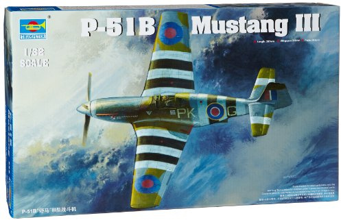 Trumpeter 02283 Modellbausatz RAF Mustang III (P-51B/C)