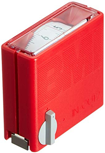BMI 404241010 m à ruban de poche In-Out avec graduation en mm, Multicolore, 2 m