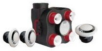 OEM - Kit VMC simple flux autoréglable 3 bouches