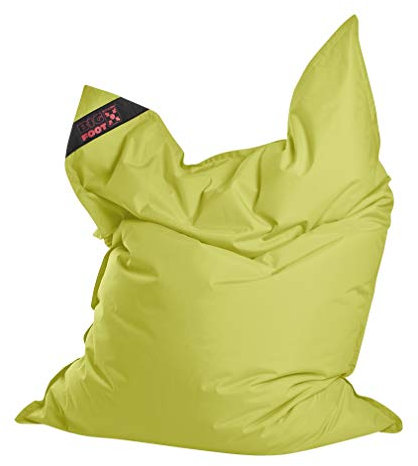 Sitting Point Bigfoot Scuba - bequemer Sitzsack - 130x170x20cm - 380L - Indoor/Outdoor - Made in Germany - Grün