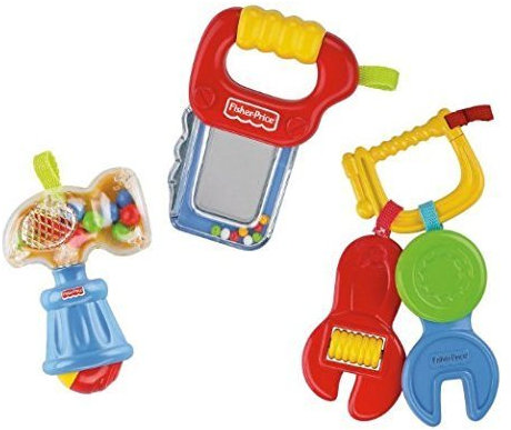 Fisher Price Meine ersten Beißringe Werkzeuge