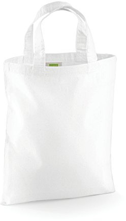 Westford Mill Mini Bag for Life, 26 x 32,5 cm, White