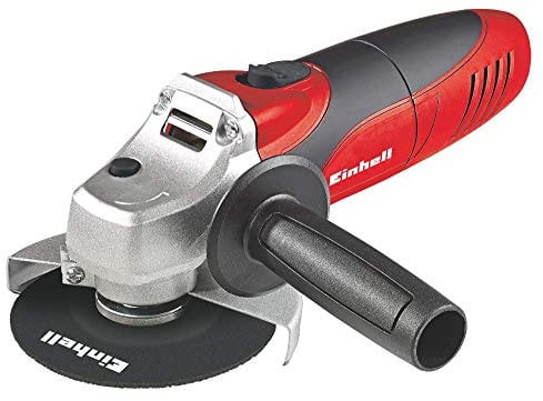 Einhell TC-AG 125 Kit Set Smerigliatrice Angolare, Rosso