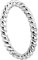 Nenalina Ring Silber 925 Damen Silberring Damenring polierte Oberfläche Kordelring