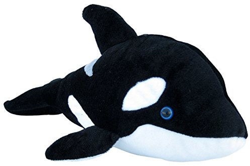 Wagner 6029 - Plüschtier Wal Orca - 45 cm Gross Killerwal Kuscheltier Fisch Stofftier Kuscheltier Plüsch Schwertwal