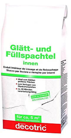 DECOTRIC GLäTT-& FüLLSPACHT.5KG 01001