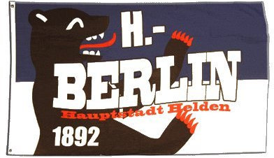 Flagge Fanflagge Berlin Hauptstadt Helden - 90 x 150 cm