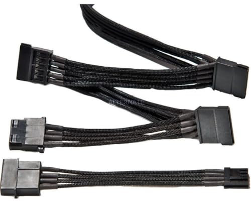 be quiet! Cable 3X S-ATA + 1X HDD/FDD 1M Negro