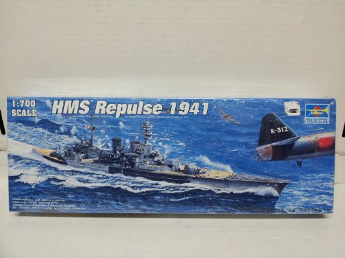 Trumpeter 05763 Modellbausatz HMS Repluse 1941, Verschieden
