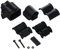 ABUS bicycle lock holder USH 51 - for transporting the U-lock 51 on the bicycle frame, black