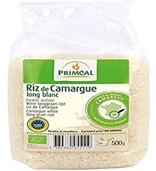 Priméal - BIO - Riz de Camargue Long Blanc 500 g
