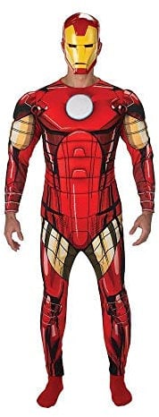 Rubie's 887533 Rubie's Official Marvel Iron Man Deluxe Adult Costume XLarge