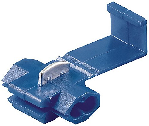 Fixpoint 17015 Schnellverbinder für Kabelgröße 1.5 mm² - 2.5 mm², Blau (100-er pack)