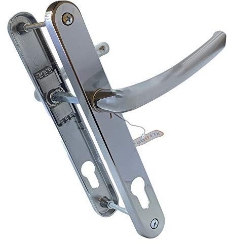 Balmoral Door Handles for Upvc in Hardex Chrome, 92mm / 210mm