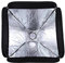 Fotga 60X60cm/24x24 Softbox Portatile Pieghevole Softbox Snoot Softbox per Speedlite e S-Type Adattatore Staffa In Forma Bowens Anello di Velocità Pistola Istantanea Elinchrom Monte con i kit di Griglia Softbox. (24 softbox / 60cm)