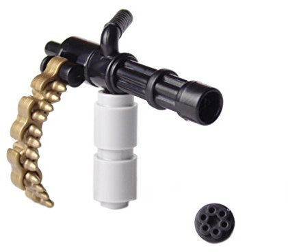 BrickArms Minigun, Custom Guns for LEGO® minifgures
