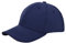 Benza Luxus Leinwand Sandwich Cap - Dunkelblau