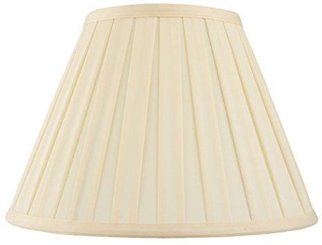 CARLA-22 Cream Pleated Empire Lamp Shade