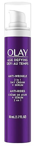 Olay Age Defying 2-In-1 Anti-Wrinkle Day Cream + Serum 1.7 Fl Oz by Olay