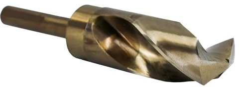Drill America Cobalt-Bohrer mit reduziertem Schaft, 3,8 cm (1 1/4 Zoll), Schaft 1/2 Zoll, DWDCO Serie