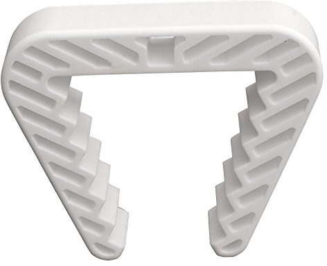 5 Stück Danto® Spar Pack Fensterklammer, Fensterstopper für Rahmenstärke 3,0 bis 5,0 cm, weiß