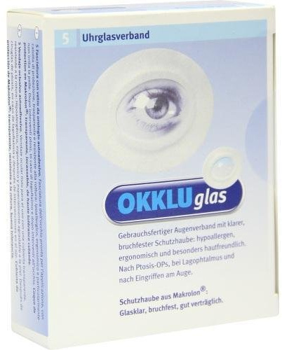 OKKLUGLAS Uhrglasverband 5 St
