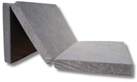 Natalia Spzoo Faltmatratze 195 x 65 x 10 cm – Klappmatratze mit Schaumstoffkern & abnehmbarem Bezug