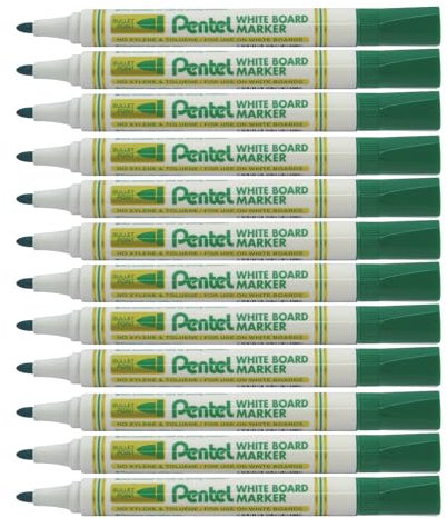 Whiteboardmarker, 2,0mm gn konische Spitze, trocken abwischbar 1 Stück