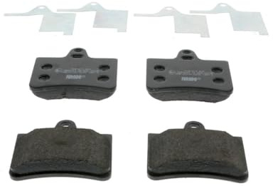 Ferodo FDB1413 Car Brake Pad Set, Disc Brake - (Set of 4)