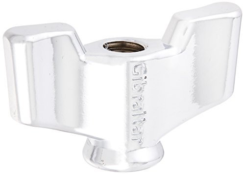 GibraltarSC-13P2 - Accesorios para pie de plato, 2 piezas Tornillo mariposa, 8mm, macizo