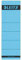 Leitz Rückenschild selbstklebend für Standard- und Hartpappe-Ordner, 10 Stück, 80 mm Rückenbreite, Kurzes und breites Format, 62 x 192 mm, Papier, blau, 16420035
