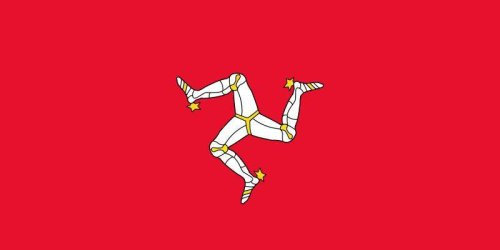 Isle of Man Flagge 90 * 150 cm