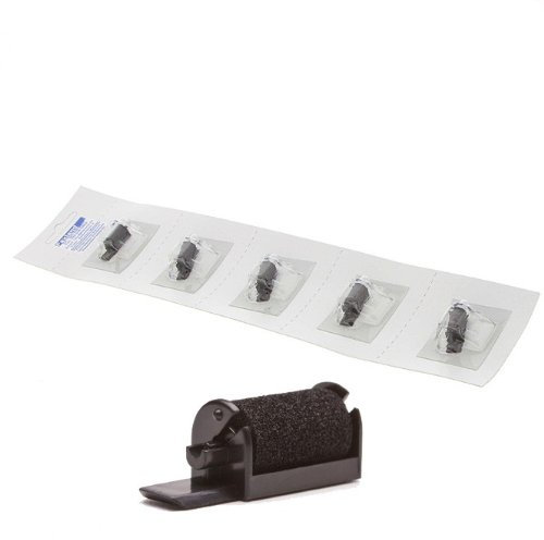 5X Farbrollen für Epson IR 30 - Faxland Farbwalzen kompatibel für IR30