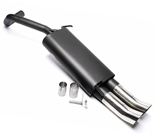 TA Technix Sportendschalldämpfer 2x76mm DTM Skoda Fabia/VW Polo V