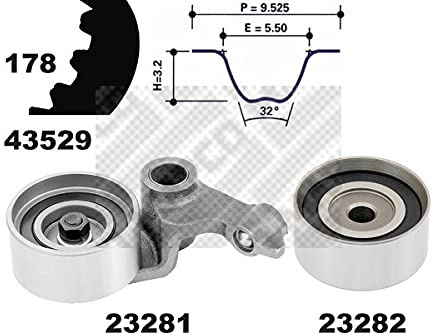 MAPCO Zahnriemensatz 23529